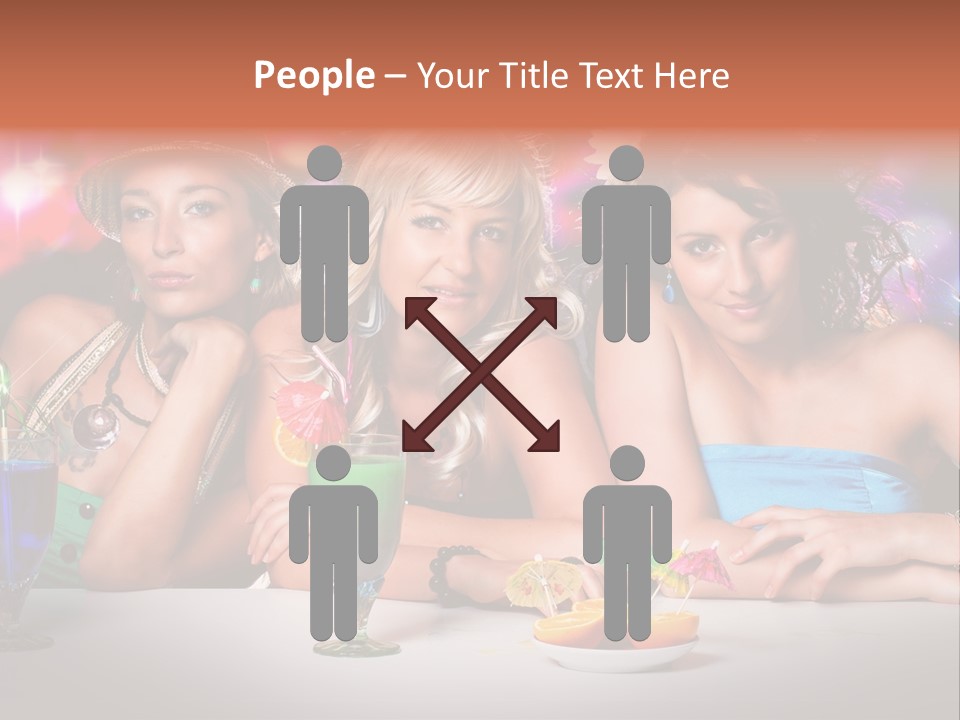 Talking Friendship Entertainment PowerPoint Template