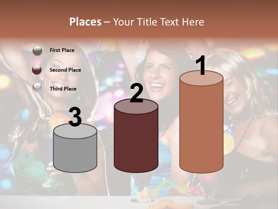 Talking Girls Movement PowerPoint Template