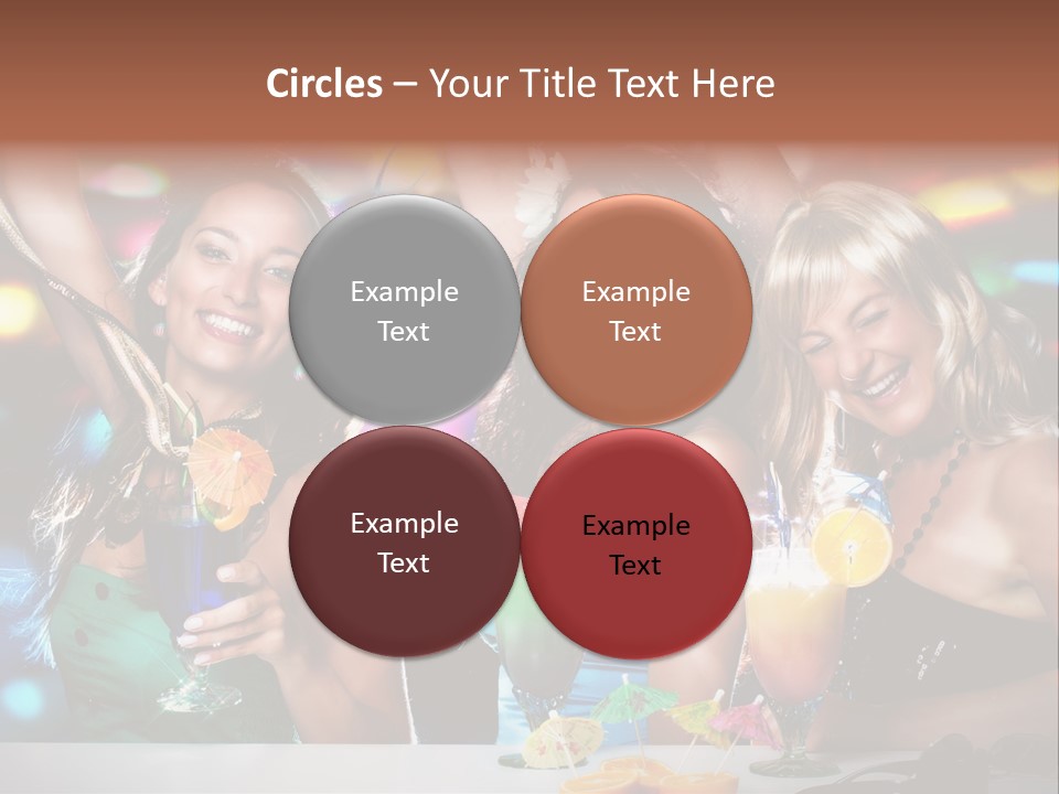 Talking Girls Movement PowerPoint Template