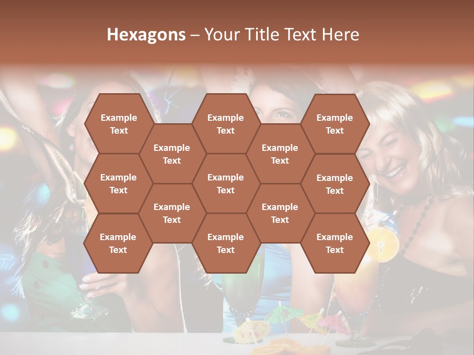 Talking Girls Movement PowerPoint Template