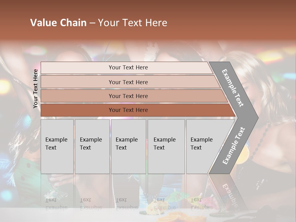 Talking Girls Movement PowerPoint Template