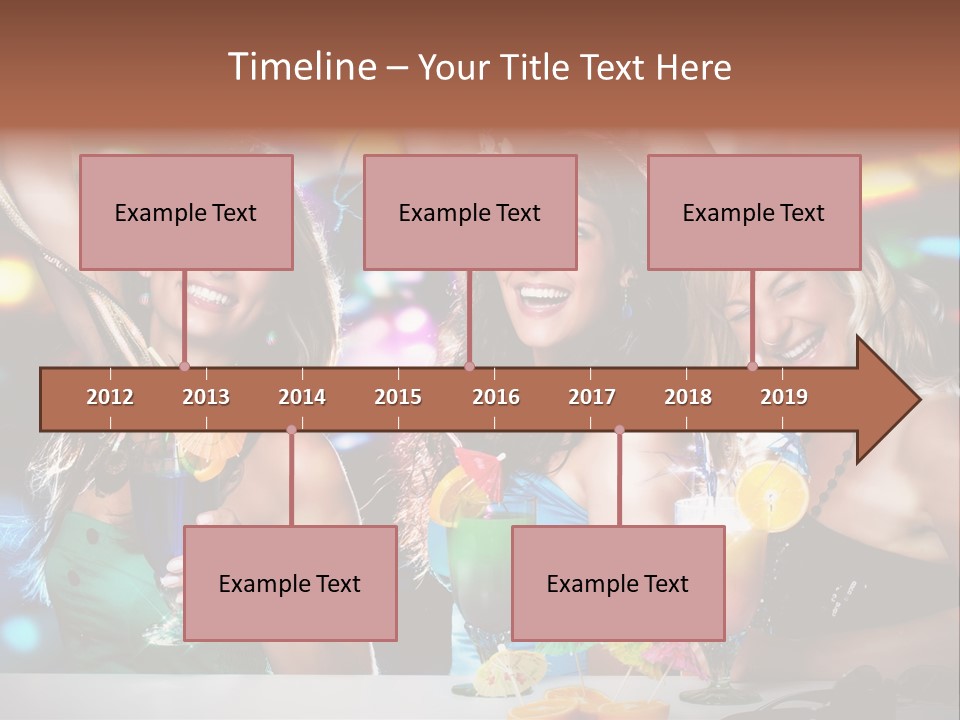 Talking Girls Movement PowerPoint Template