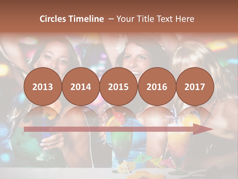 Talking Girls Movement PowerPoint Template