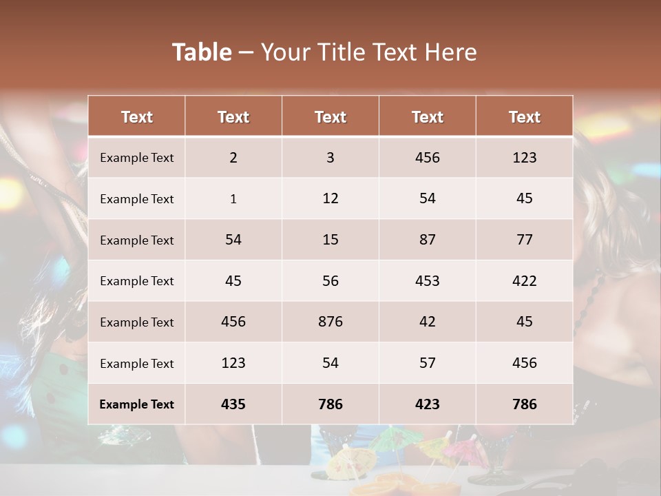 Talking Girls Movement PowerPoint Template