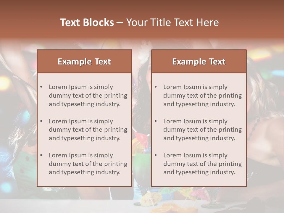 Talking Girls Movement PowerPoint Template