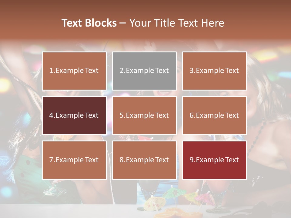 Talking Girls Movement PowerPoint Template