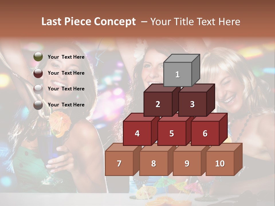 Talking Girls Movement PowerPoint Template