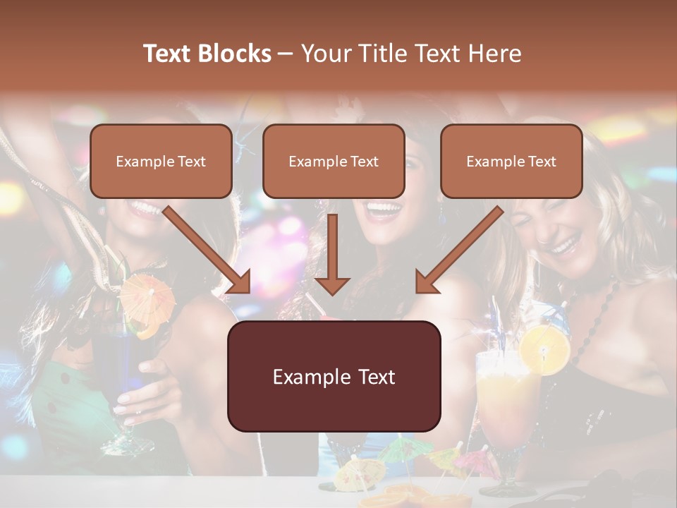 Talking Girls Movement PowerPoint Template