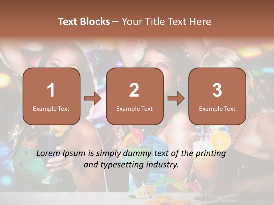 Talking Girls Movement PowerPoint Template