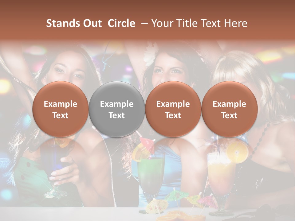 Talking Girls Movement PowerPoint Template