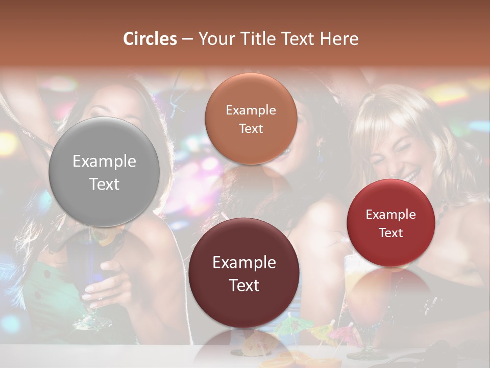 Talking Girls Movement PowerPoint Template