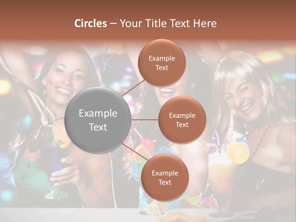 Talking Girls Movement PowerPoint Template