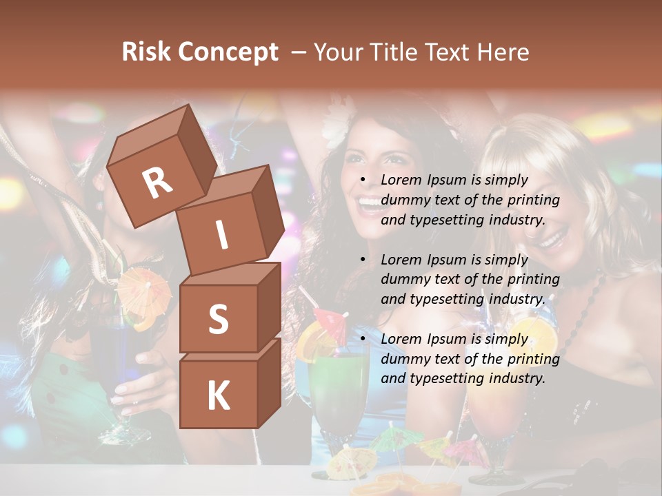 Talking Girls Movement PowerPoint Template