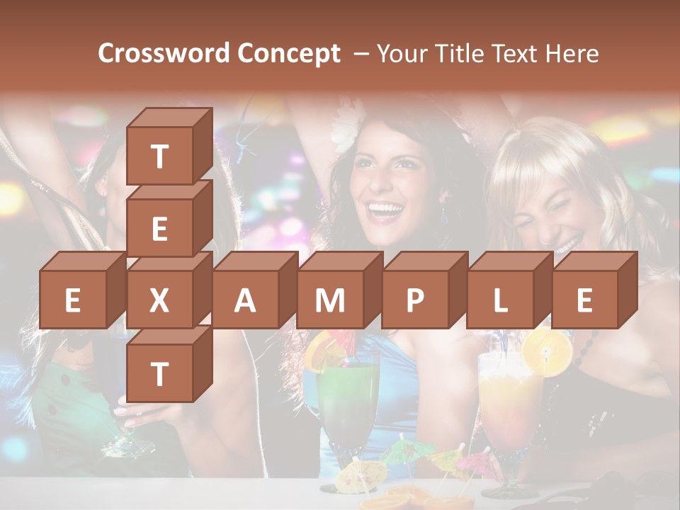 Talking Girls Movement PowerPoint Template