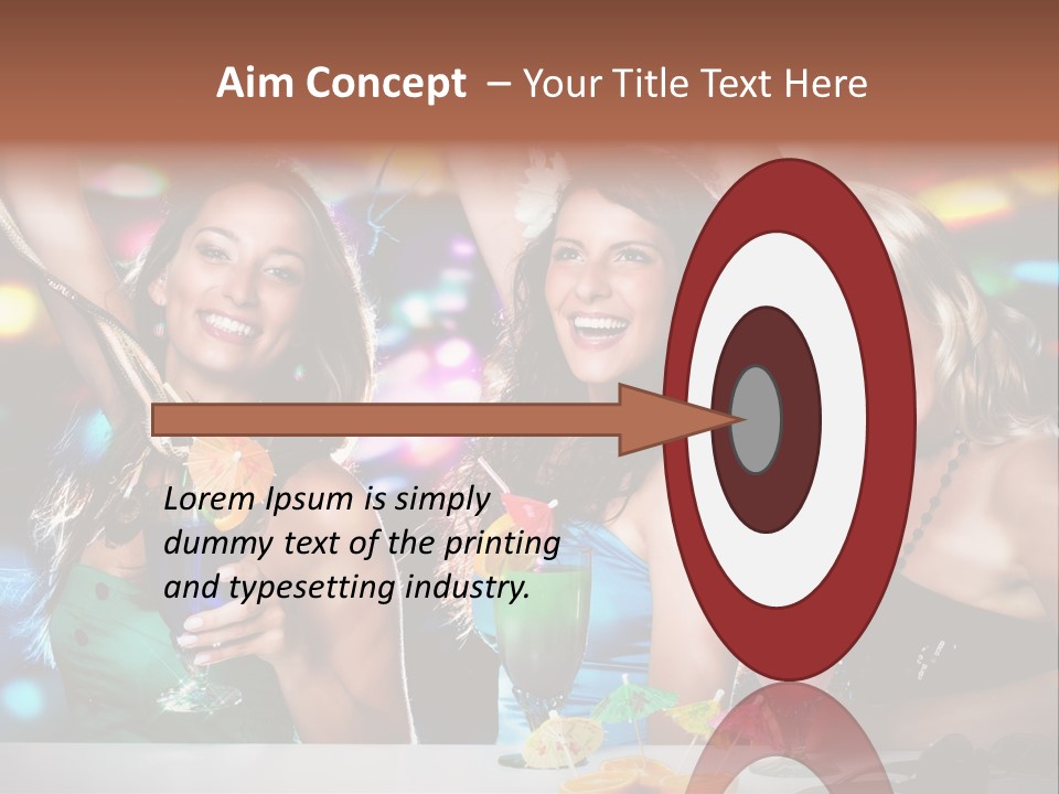 Talking Girls Movement PowerPoint Template