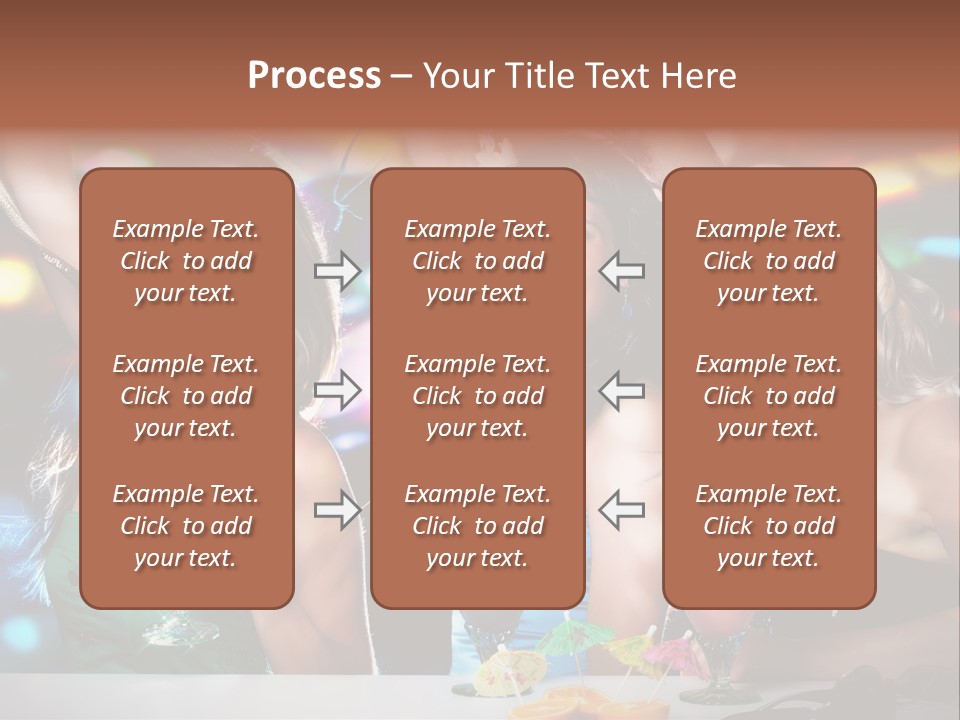 Talking Girls Movement PowerPoint Template