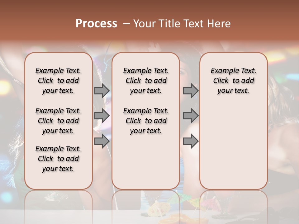 Talking Girls Movement PowerPoint Template