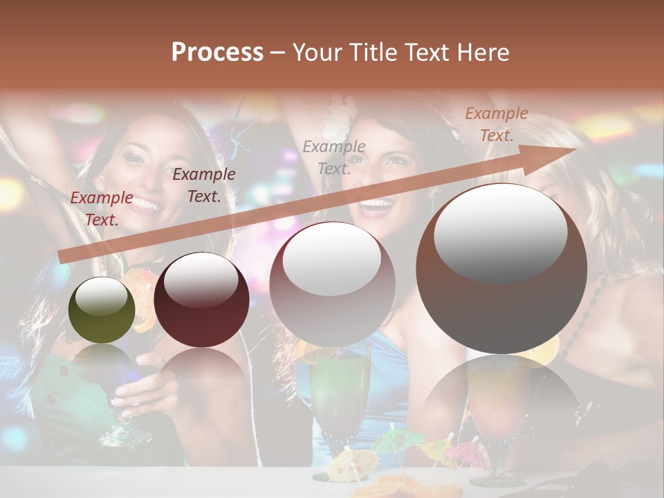 Talking Girls Movement PowerPoint Template