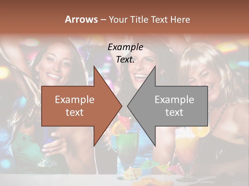 Talking Girls Movement PowerPoint Template