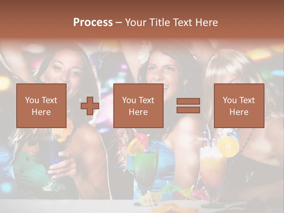 Talking Girls Movement PowerPoint Template