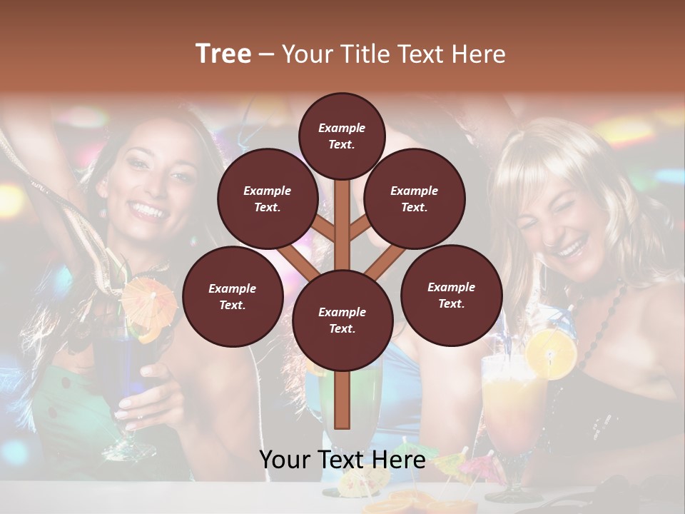 Talking Girls Movement PowerPoint Template