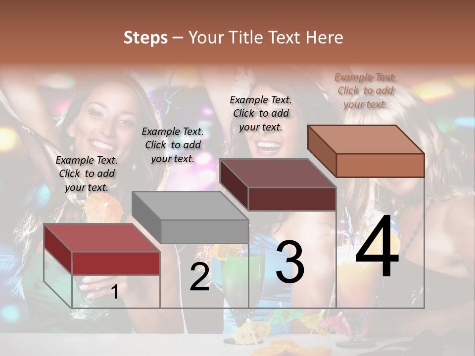 Talking Girls Movement PowerPoint Template