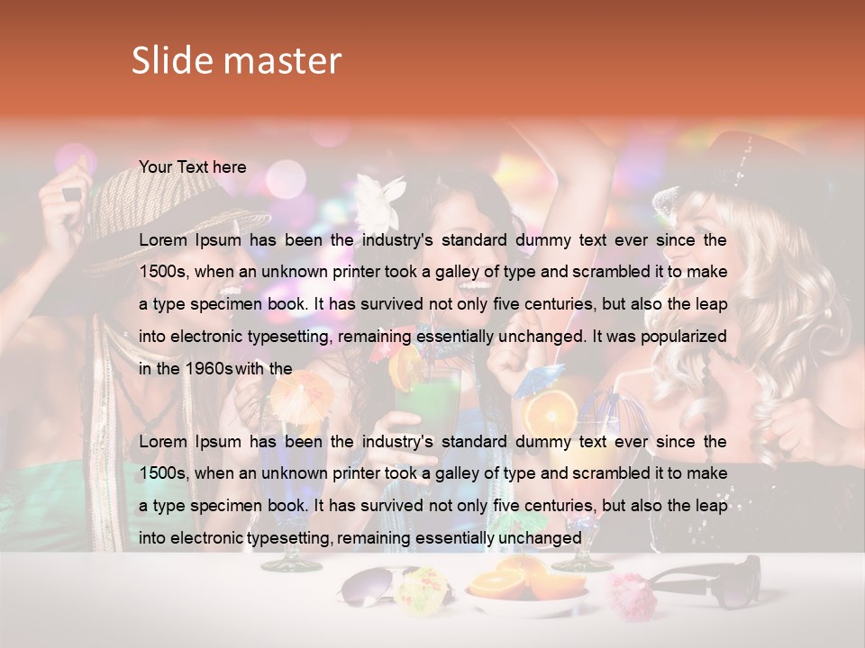 Sassy Disco Talking PowerPoint Template