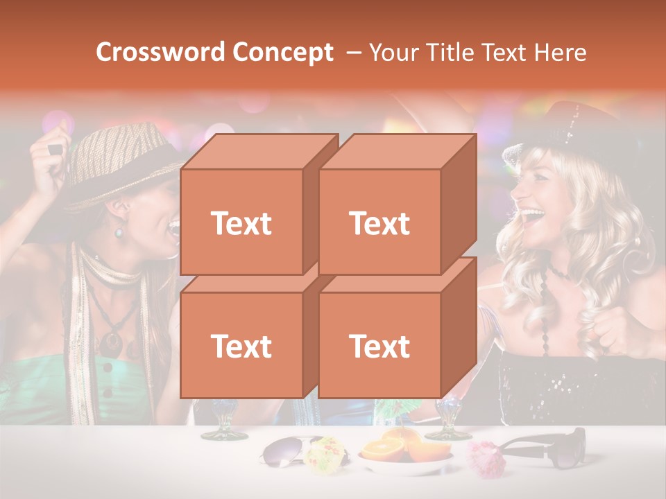 Sassy Disco Talking PowerPoint Template