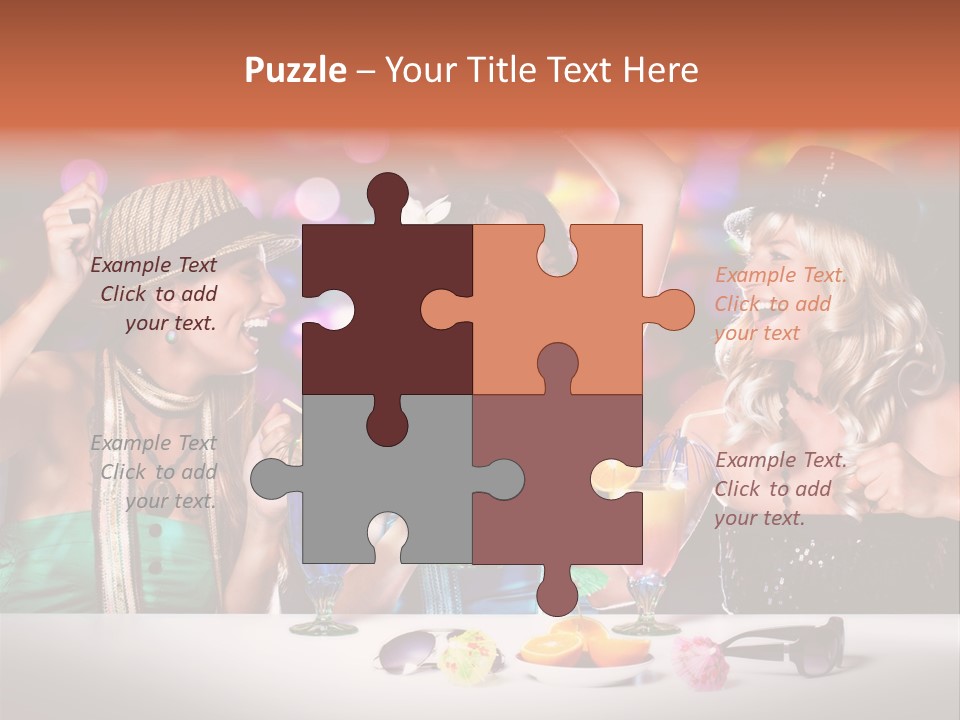 Sassy Disco Talking PowerPoint Template