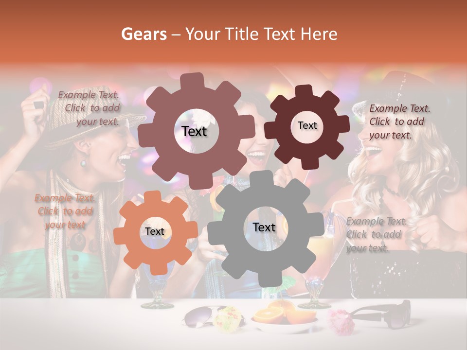 Sassy Disco Talking PowerPoint Template