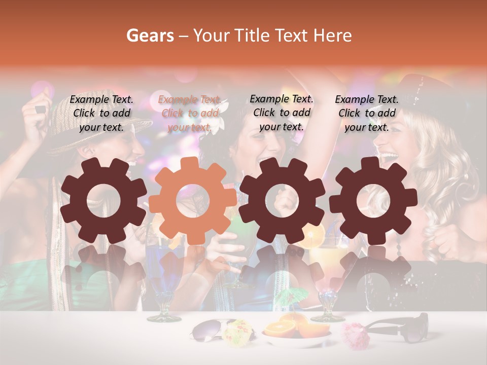 Sassy Disco Talking PowerPoint Template