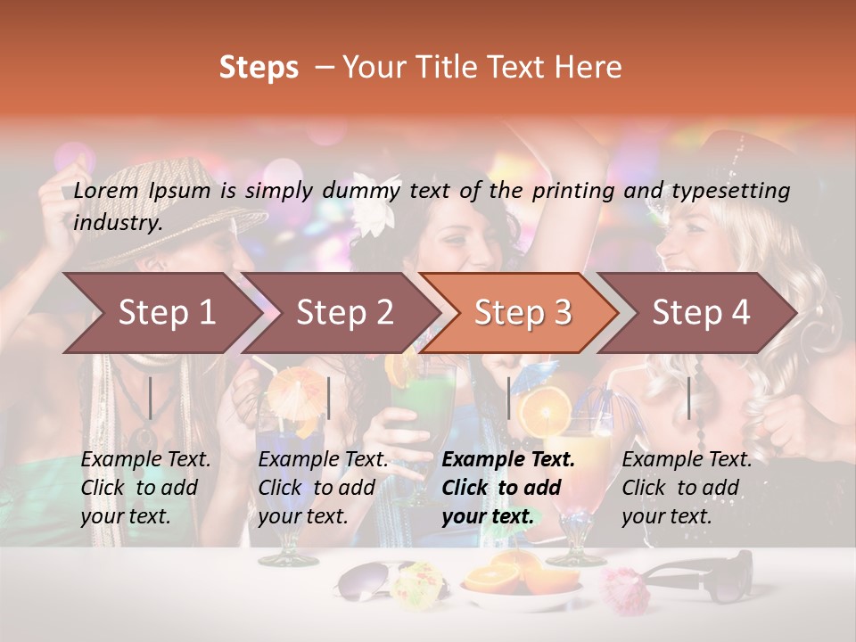 Sassy Disco Talking PowerPoint Template