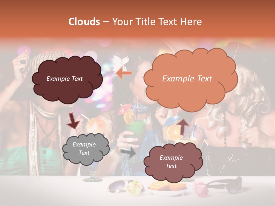 Sassy Disco Talking PowerPoint Template