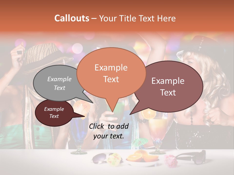 Sassy Disco Talking PowerPoint Template