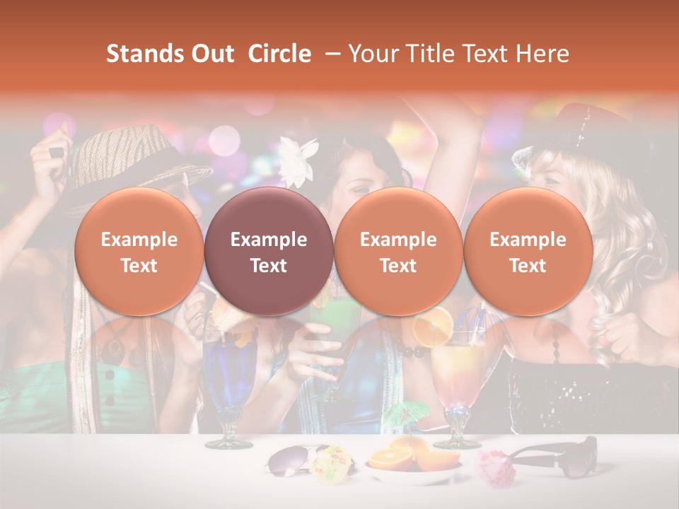 Sassy Disco Talking PowerPoint Template