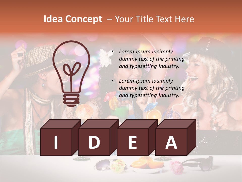 Sassy Disco Talking PowerPoint Template