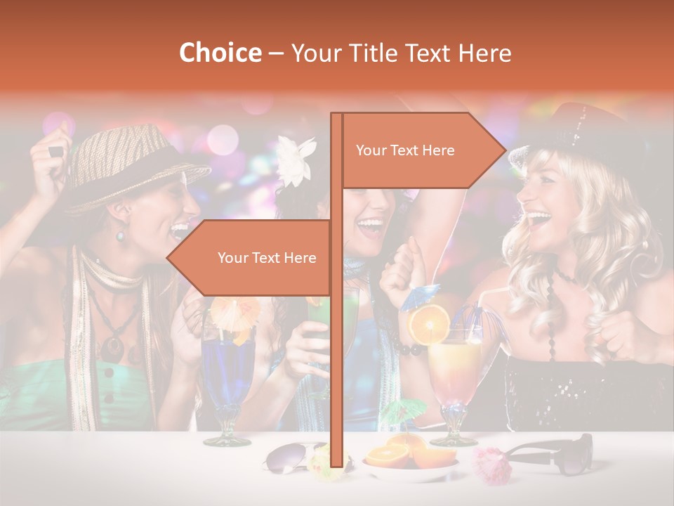 Sassy Disco Talking PowerPoint Template
