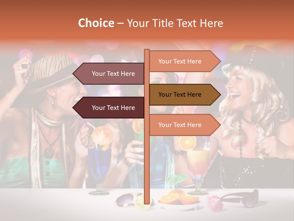 Sassy Disco Talking PowerPoint Template