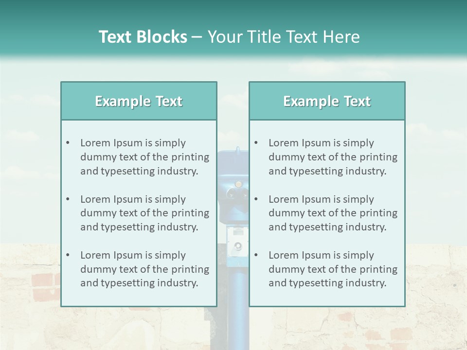 Observation Copy Space Budapest PowerPoint Template