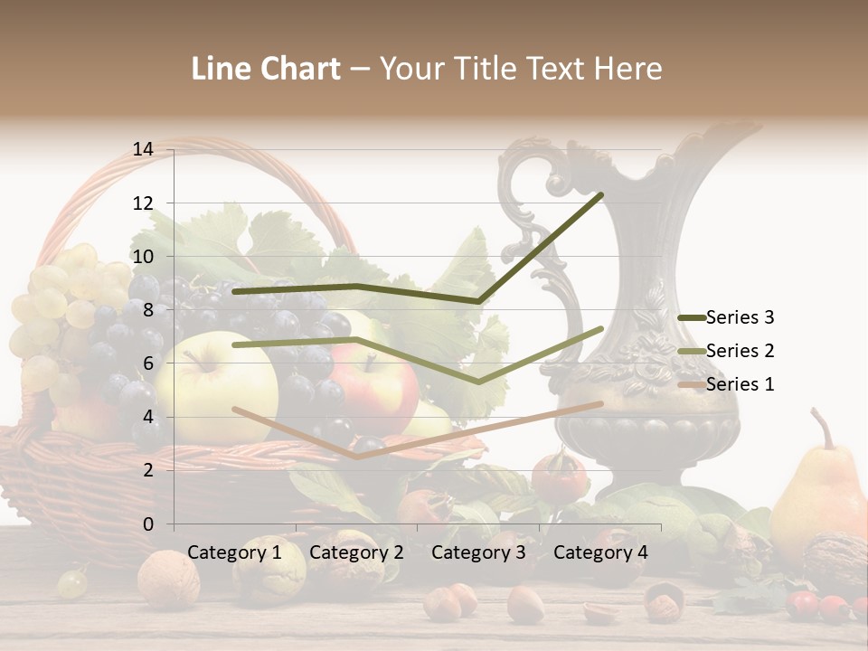 Basket Metal Jug Hazelnut PowerPoint Template