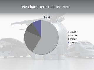 Luggage Baggage Plane PowerPoint Template