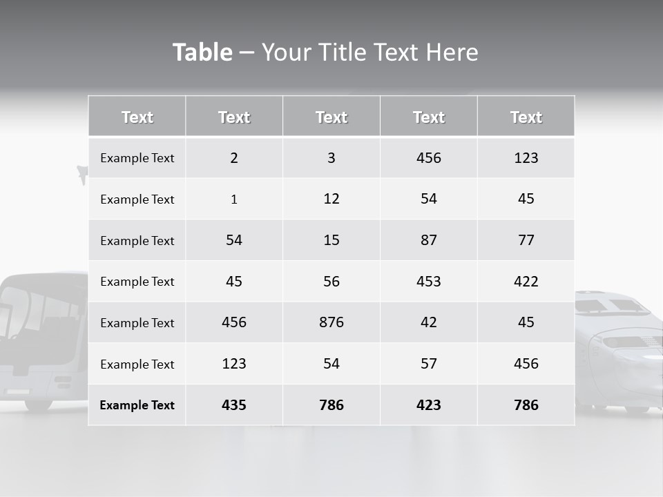 Luggage Baggage Plane PowerPoint Template