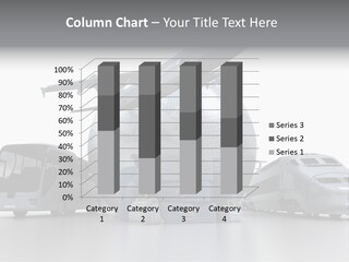 Luggage Baggage Plane PowerPoint Template