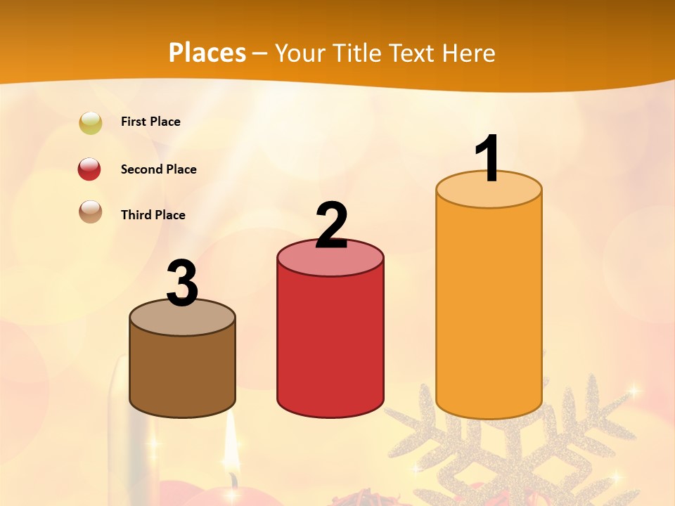 Golden Celebration Greeting PowerPoint Template