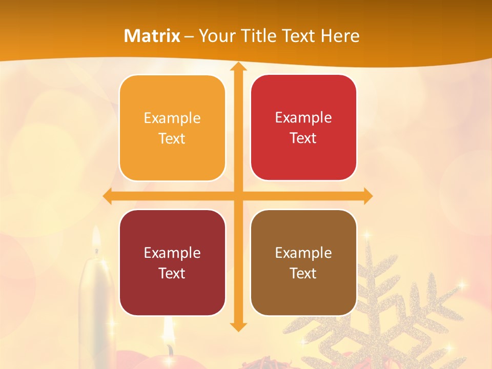 Golden Celebration Greeting PowerPoint Template