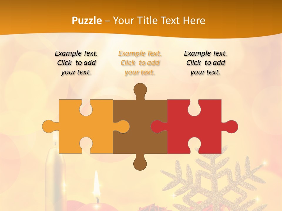 Golden Celebration Greeting PowerPoint Template