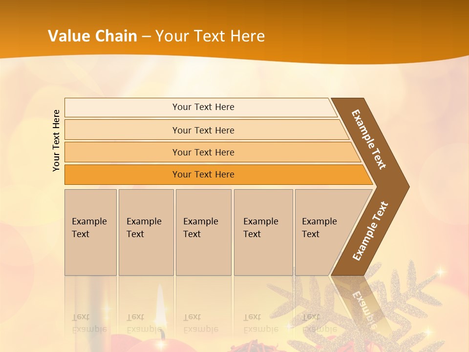Golden Celebration Greeting PowerPoint Template