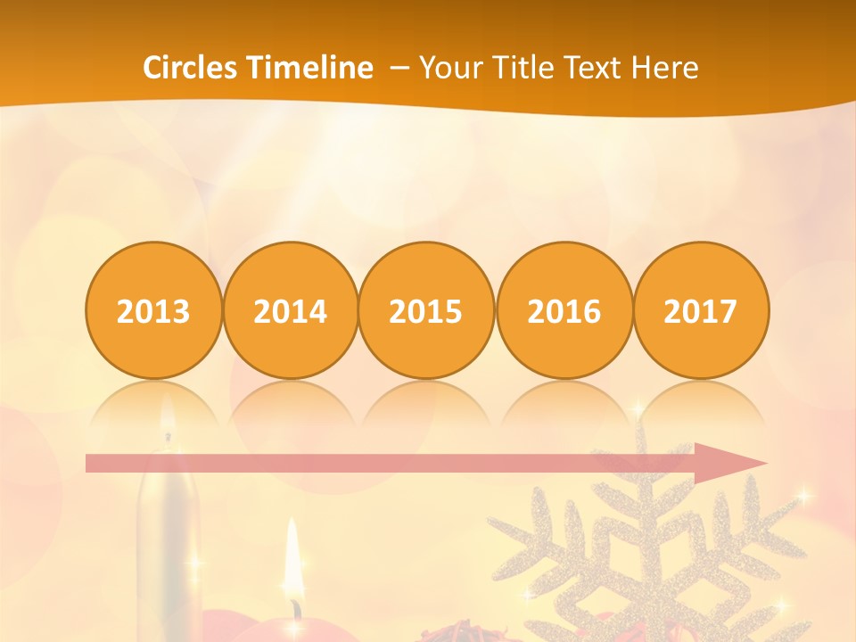 Golden Celebration Greeting PowerPoint Template
