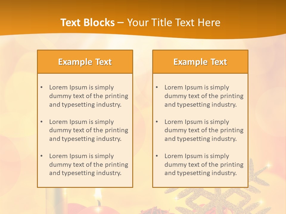 Golden Celebration Greeting PowerPoint Template