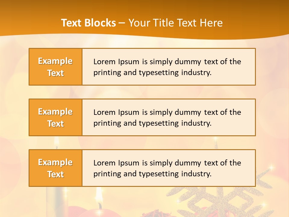 Golden Celebration Greeting PowerPoint Template